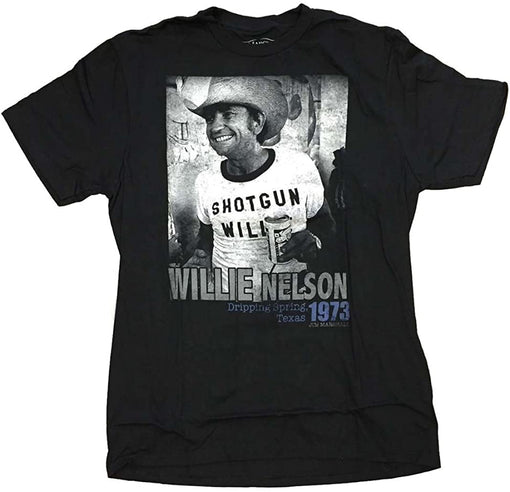 SHOTGUN WILLIE TEE-BLK