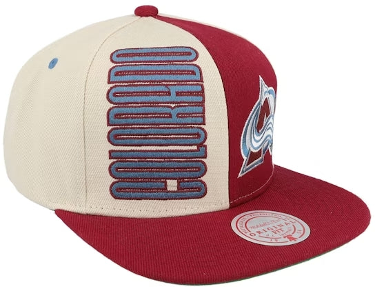 AVALANCHE SPLIT COLOR HAT-WHI/MAR