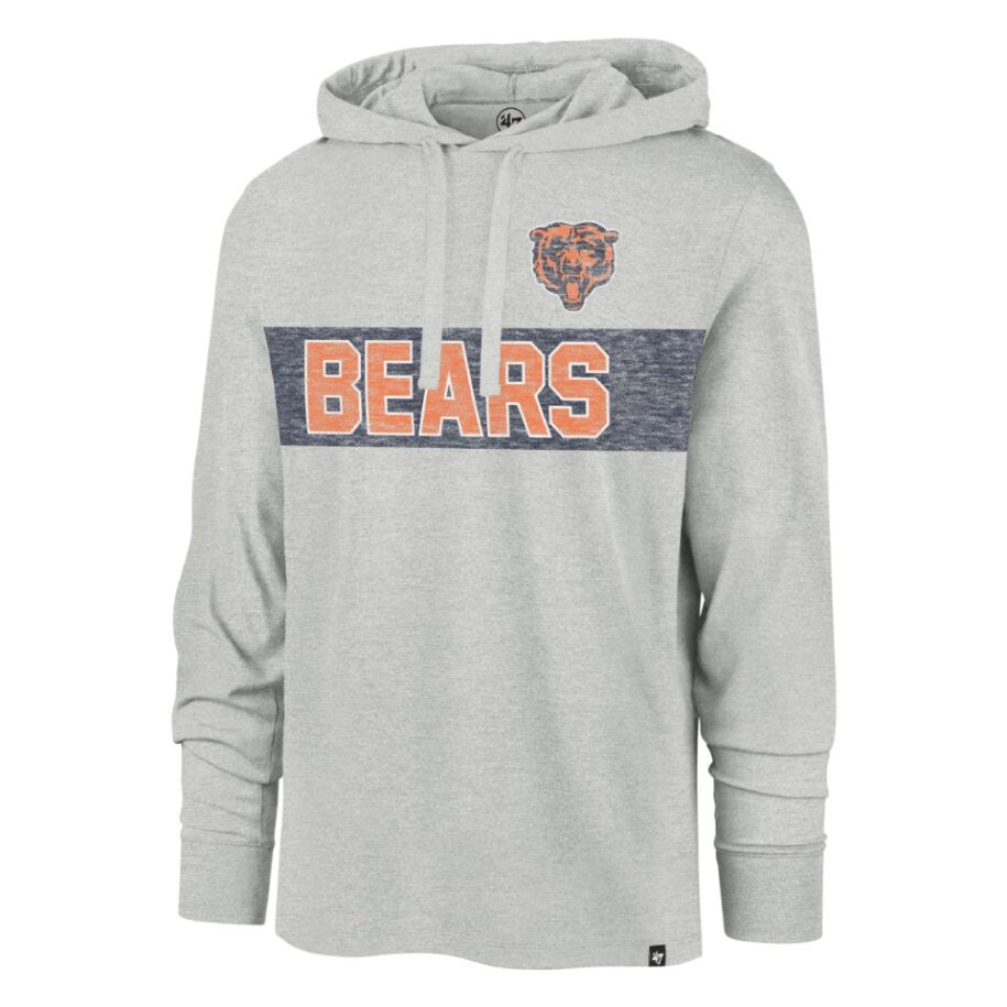 CHICAGO BEARS LIGHTWEIGHT HOOD-GREY