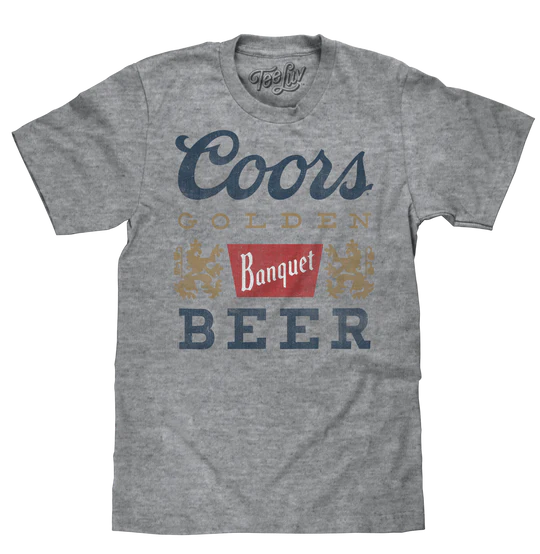 COORS BANQUET SS-GRY
