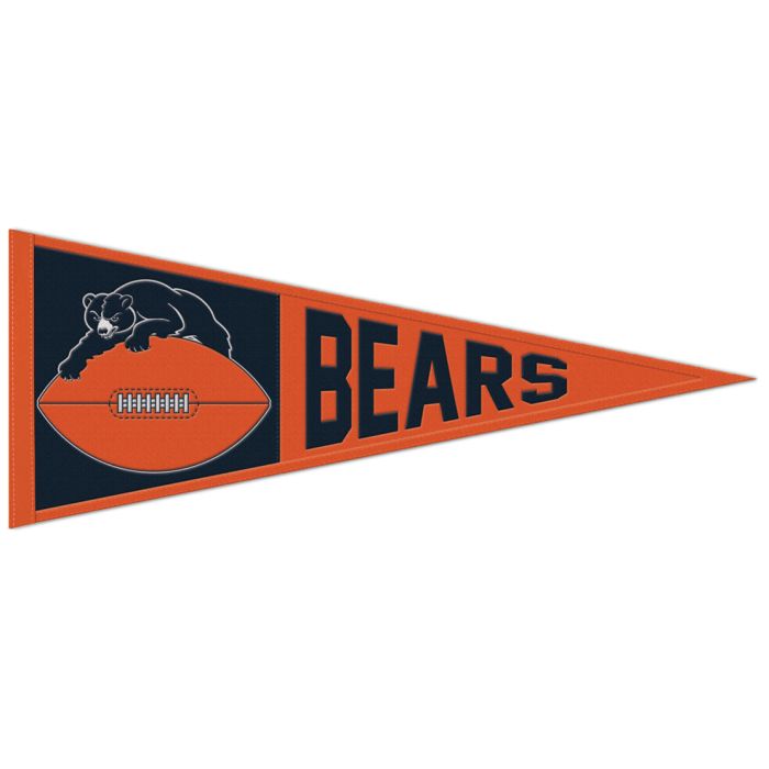 CHICAGO BEARS RETRO LOGO PENNANT
