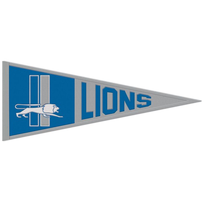 LIONS RETRO LOGO PENNANT