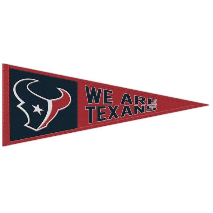 TEXANS 'WAT' PENNANT