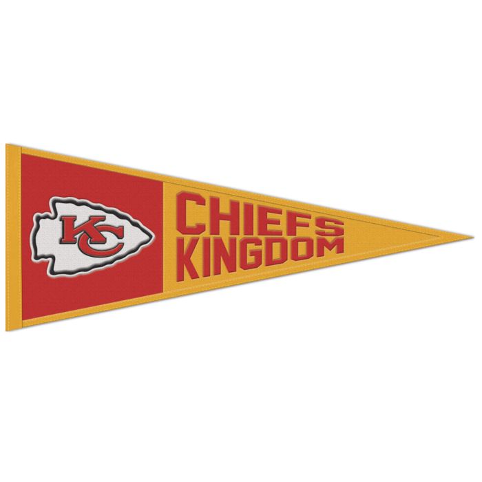 CHIEFS 'KINGDOM' PENNANT