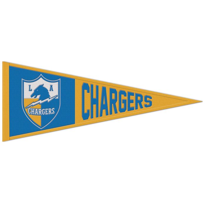 L.A. CHARGERS RETRO LOGO PENNANT