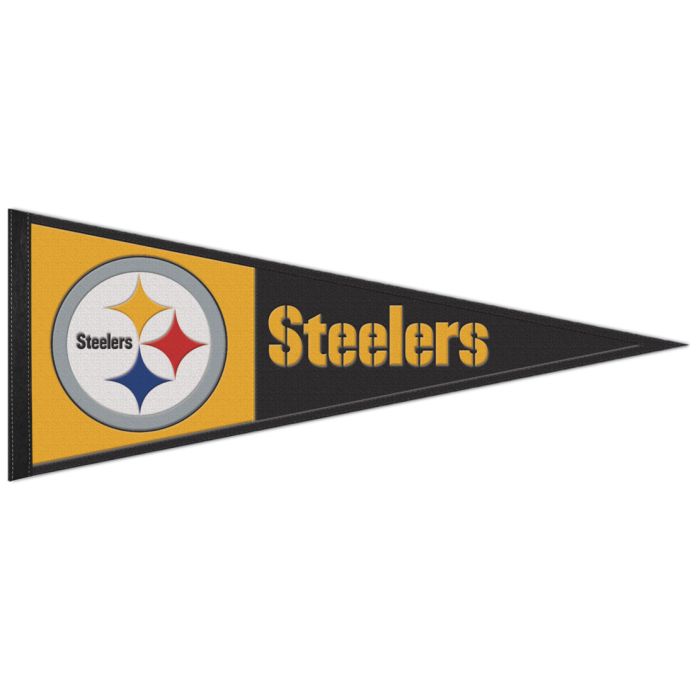 STEELERS LOGO PENNANT