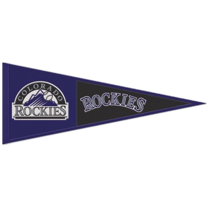 ROCKIES RETRO LOGO PENNANT