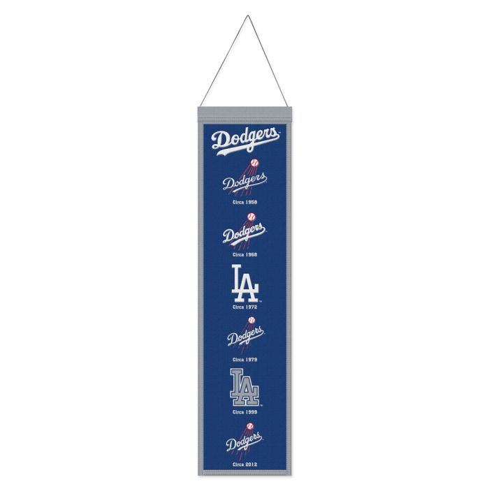 DODGERS LOGO EVO. BANNER