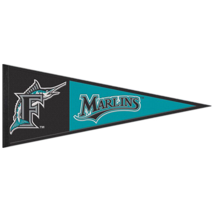 MARLINS RETRO PENNANT