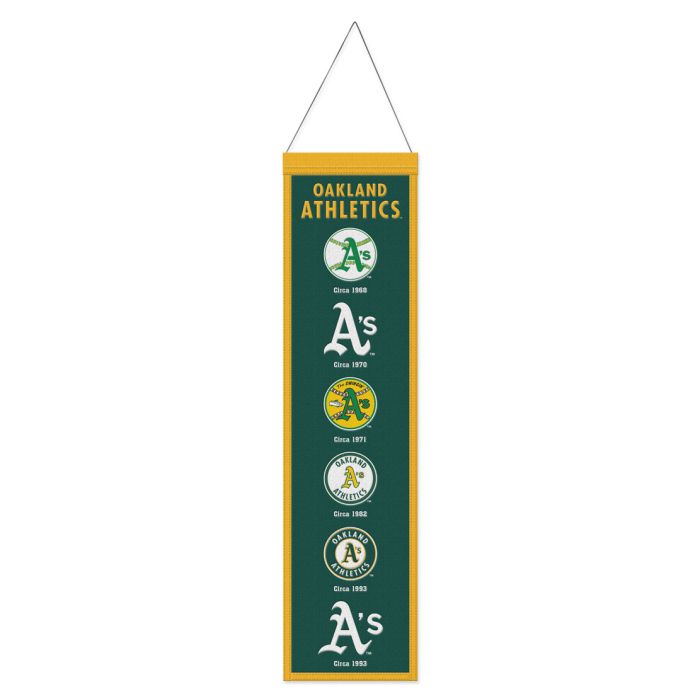 A'S LOGO EVO. BANNER