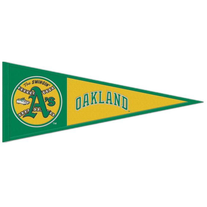 A'S RETRO LOGO PENNANT