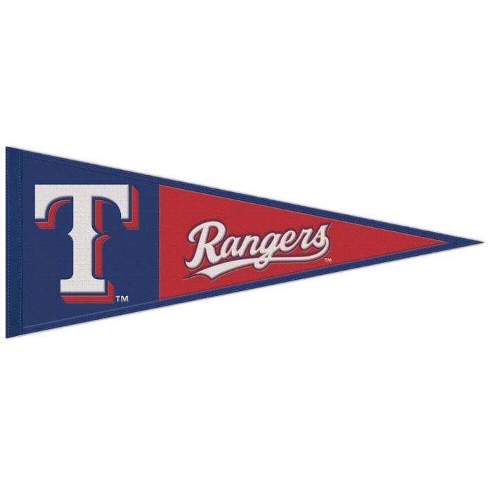 TX RANGERS LOGO PENNANT