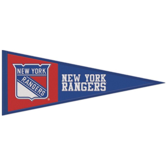 NEW YORK RANGERS LOGO PENNANT