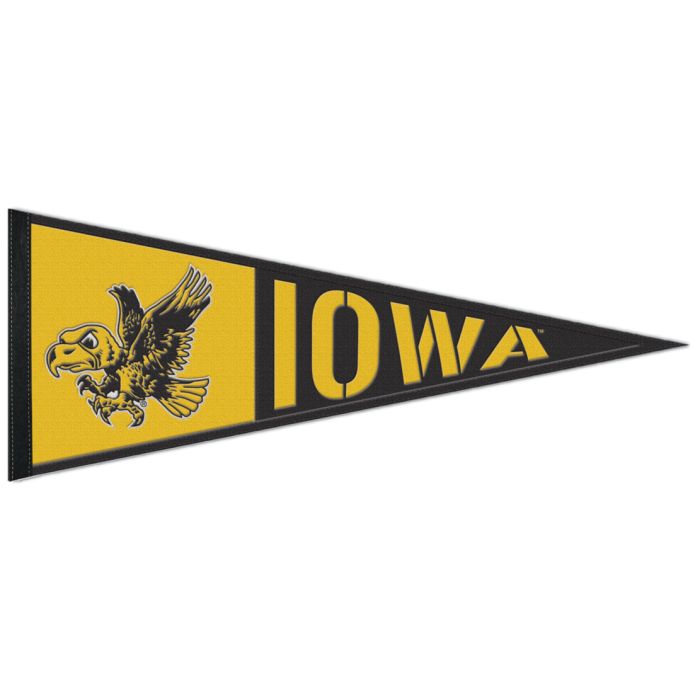 IOWA RETRO LOGO PENNANT