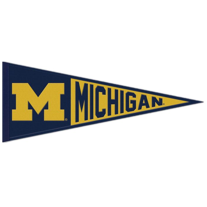 MICHIGAN LOGO PENNANT