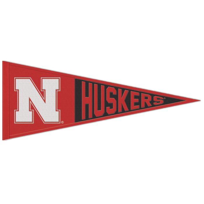 NEBRASKA NAME/LOGO PENNANT