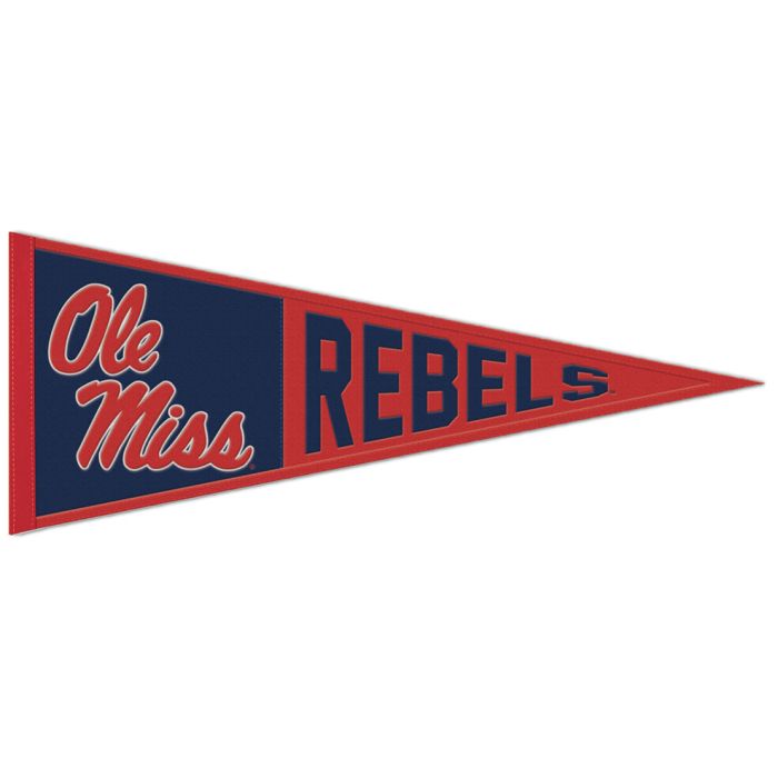 OLE MISS LOGO PENNANT