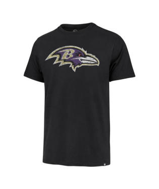 RAVENS LOGO SS-BLACK