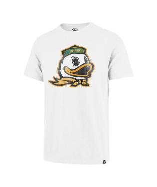 OREGON DUCKS LOGO SS-WHI