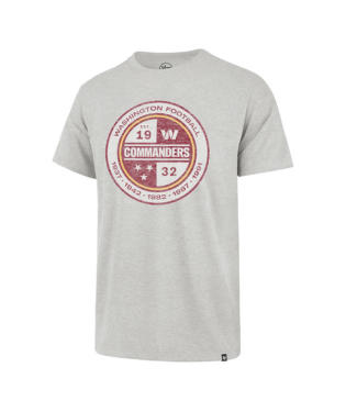 COMMANDERS CIRCLE LOGO SS-GRY