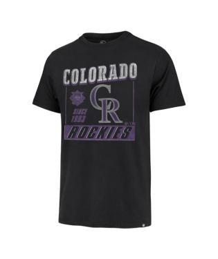 ROCKIES BOX NAME/LOGO SS-BLK