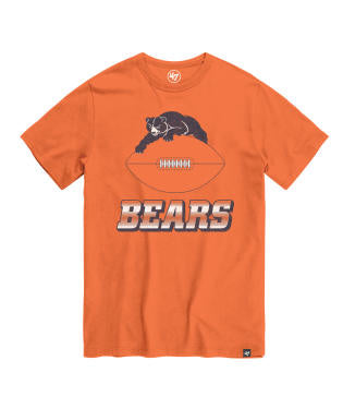 BEARS RETRO LOGO OVER NAME SS-ORG