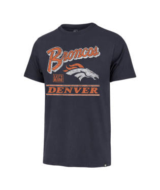 BRONCOS 'LETS RIDE' SS-NVY