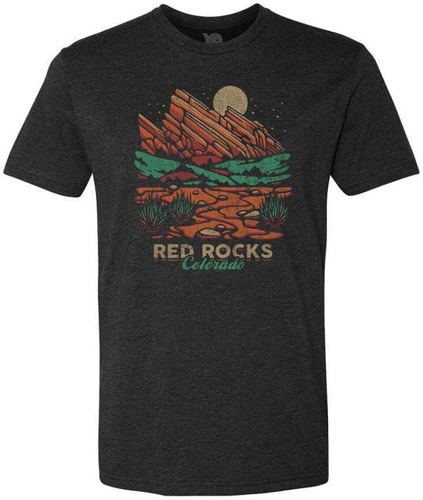 RED ROCKS TEE-BLK