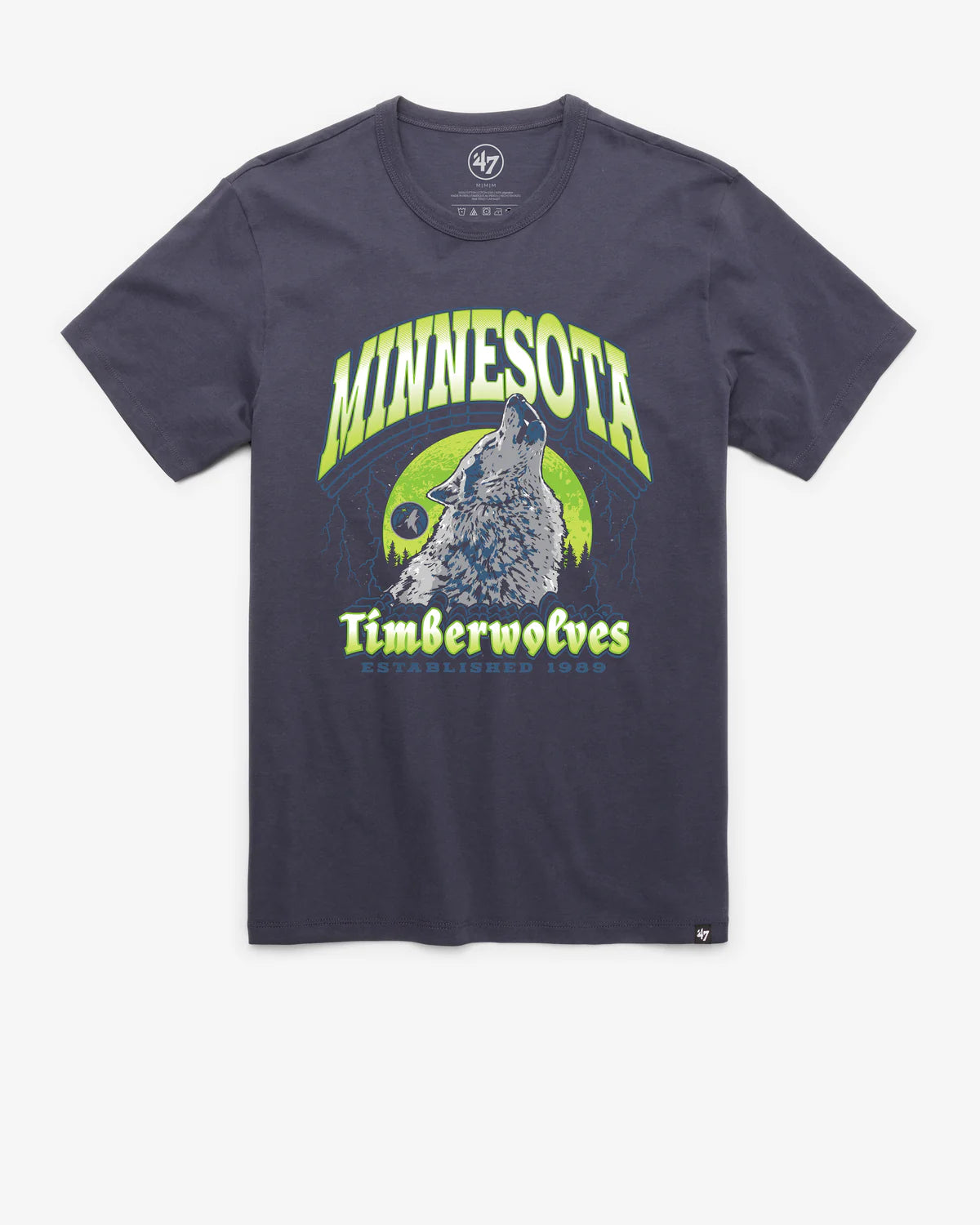 TIMBERWOLVES HOWLIN SS-NVY
