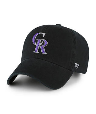 ROCKIES CR LOGO HAT-BLK