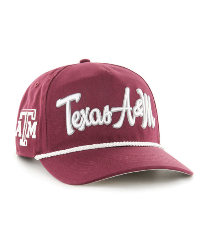 TEXAS A&M SCRIPT ROPE HAT-MAR