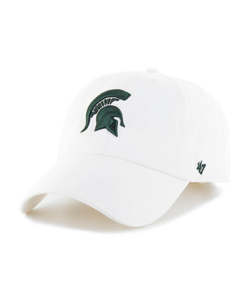 MICHIGAN STATE LOGO HAT-WHI