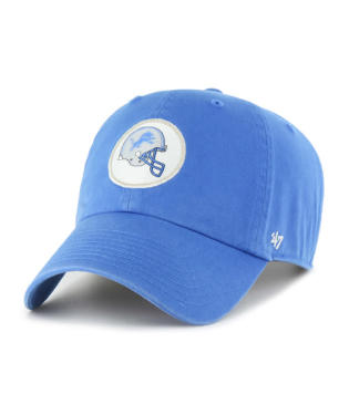 LIONS HELMET HAT-BLU