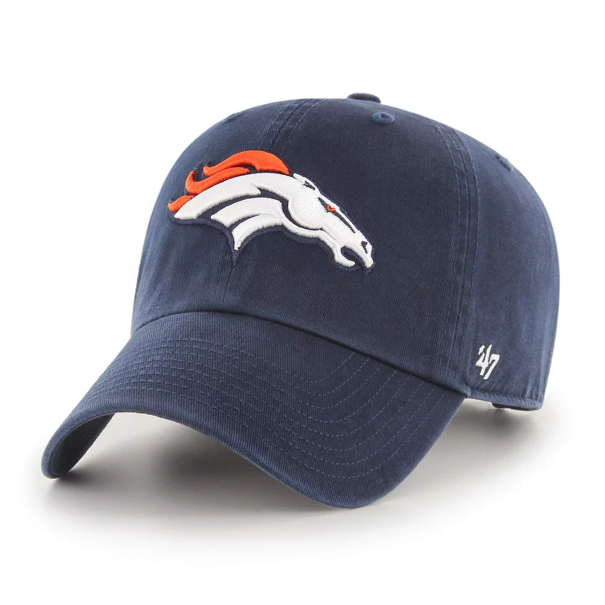 BRONCOS LOGO HAT-NVY