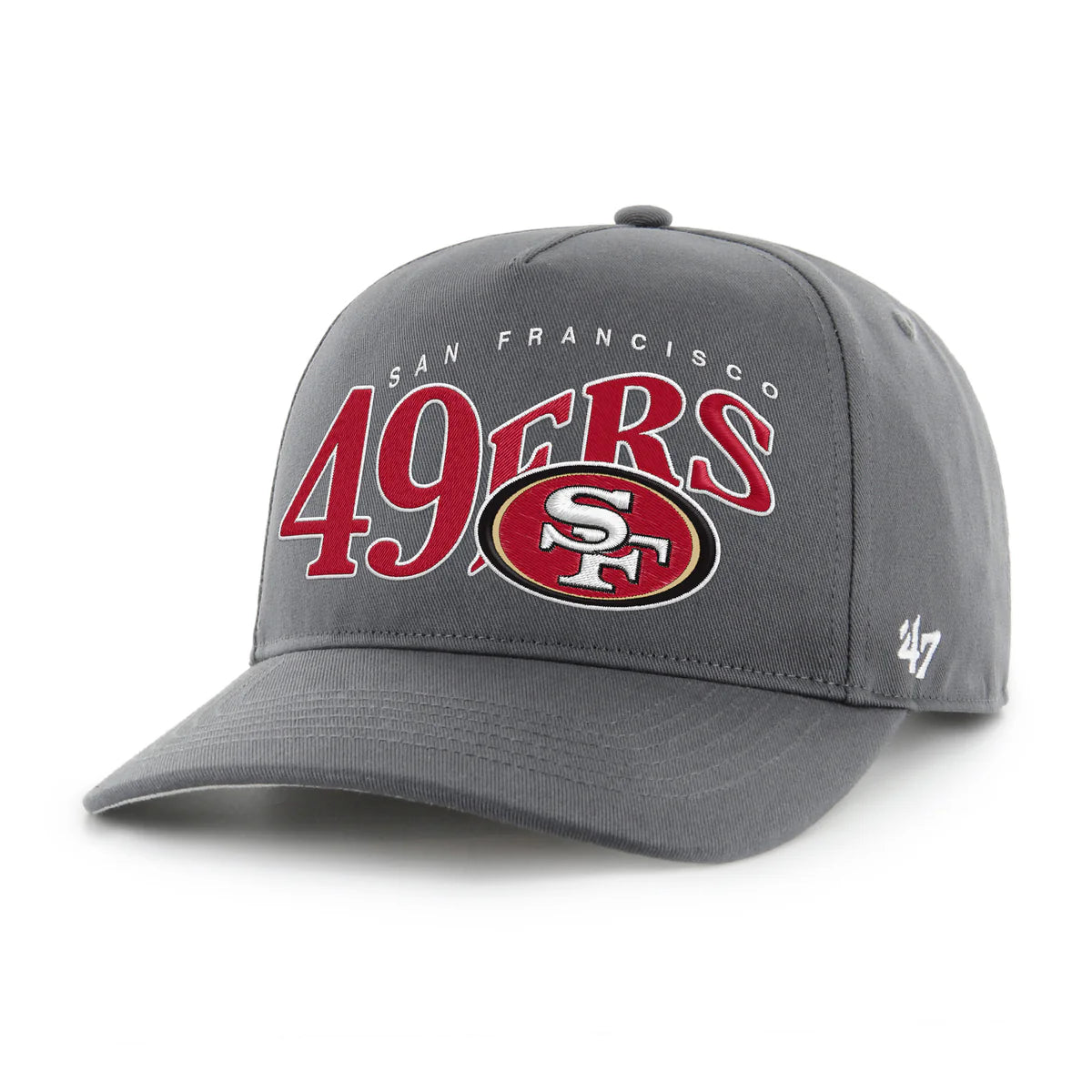 49ERS WAVY NAME/LOGO HAT-CHAR