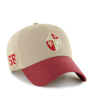 49ERS RETRO LOGO HAT-2TONE