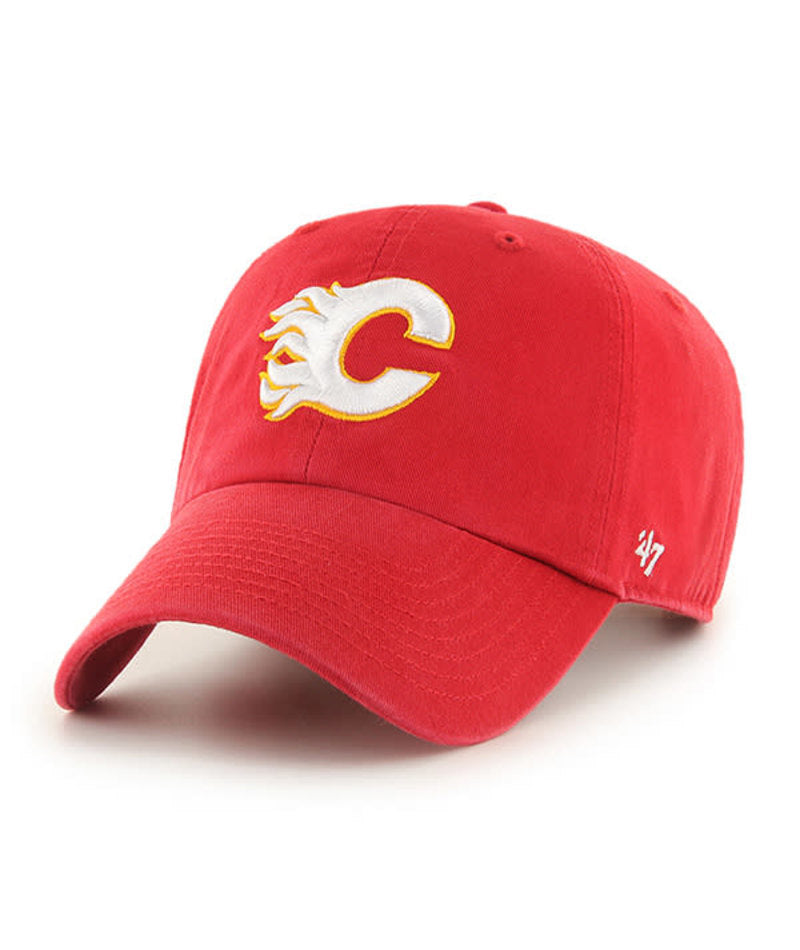 FLAMES LOGO HAT-RED