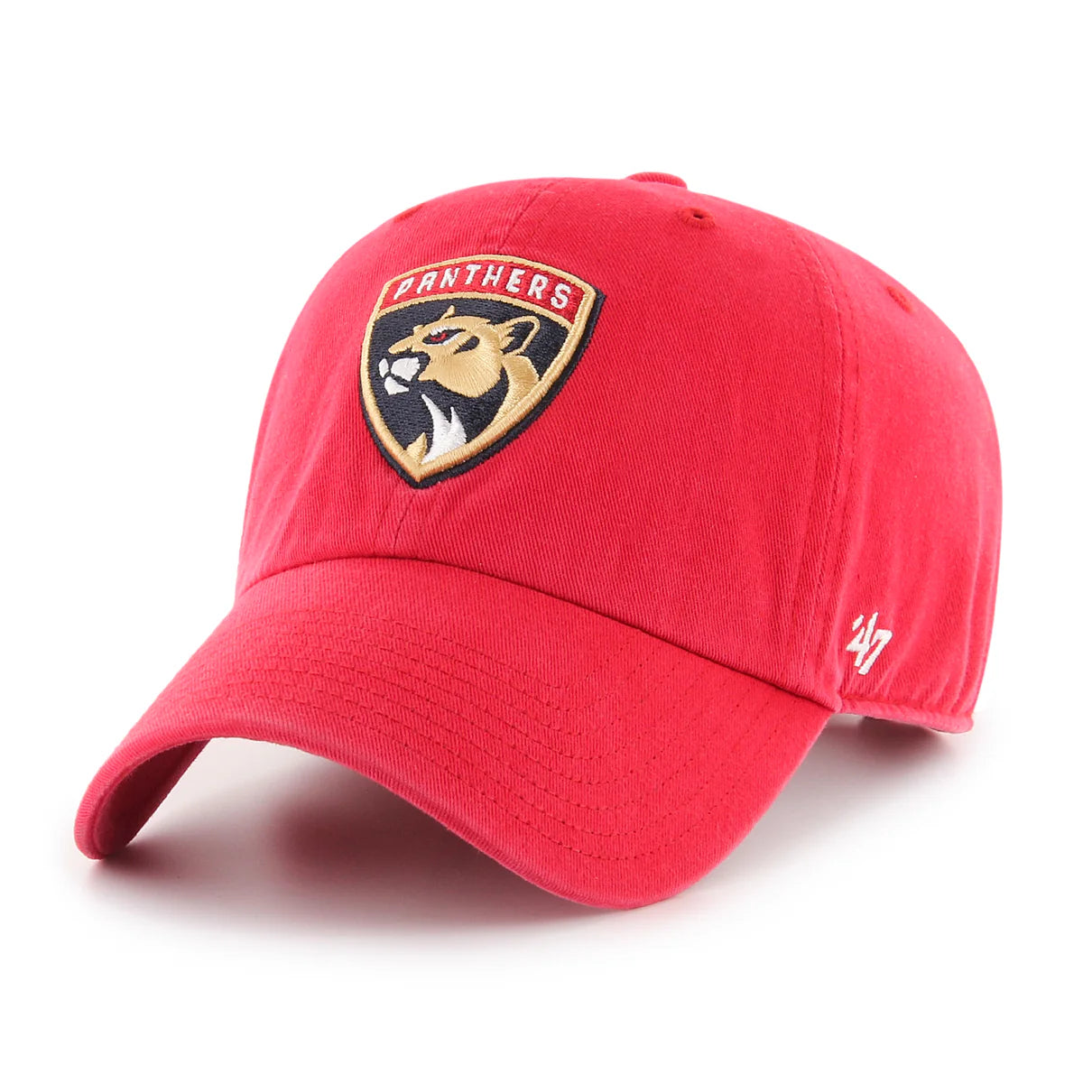 FL PANTHERS LOGO HAT-RED