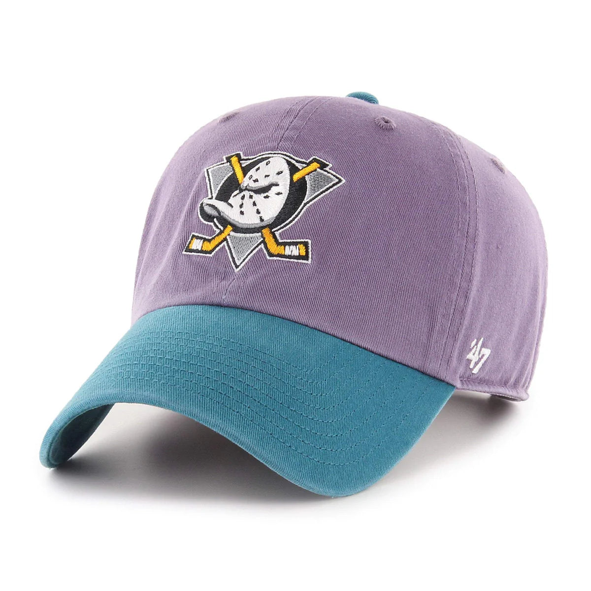 ANAHEIM DUCKS 2TONE LOGO HAT-PUR