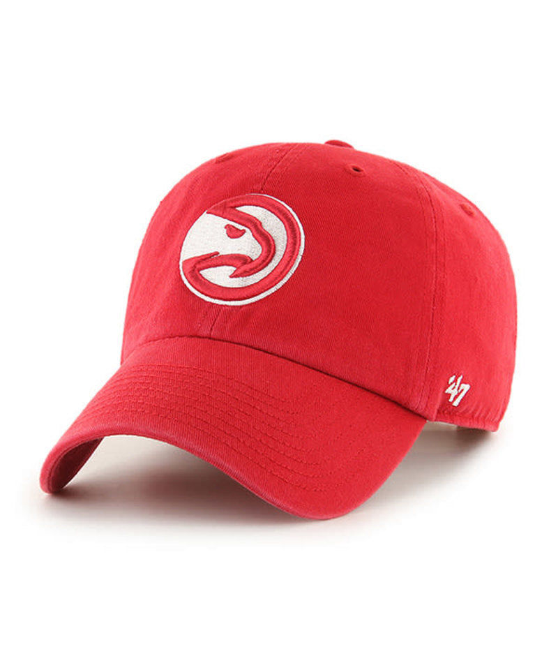 HAWKS LOGO HAT-RED