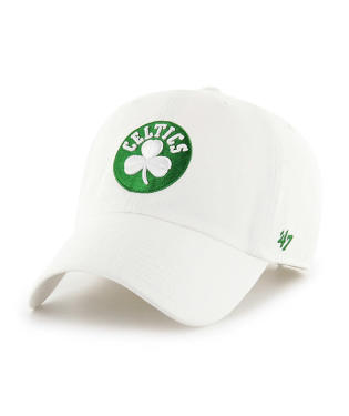 CELTICS CLOVER HAT-WHI