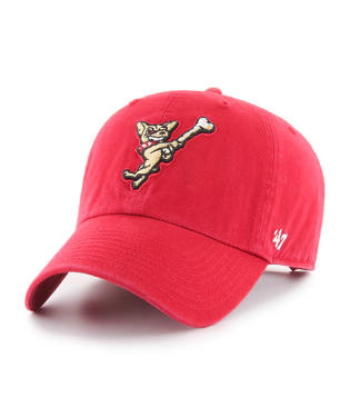 EL PASO CHIHUAHUAS HAT-RED