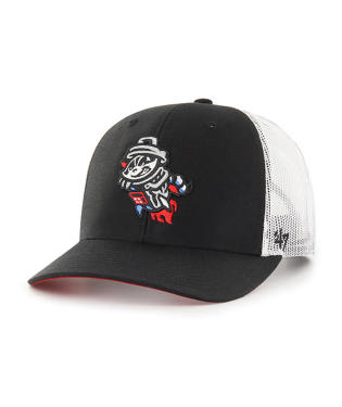 TRASH PANDAS TRUCKER-BLK