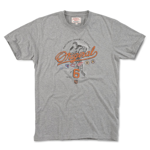 NHL ORIGINAL 6 SS-GRY