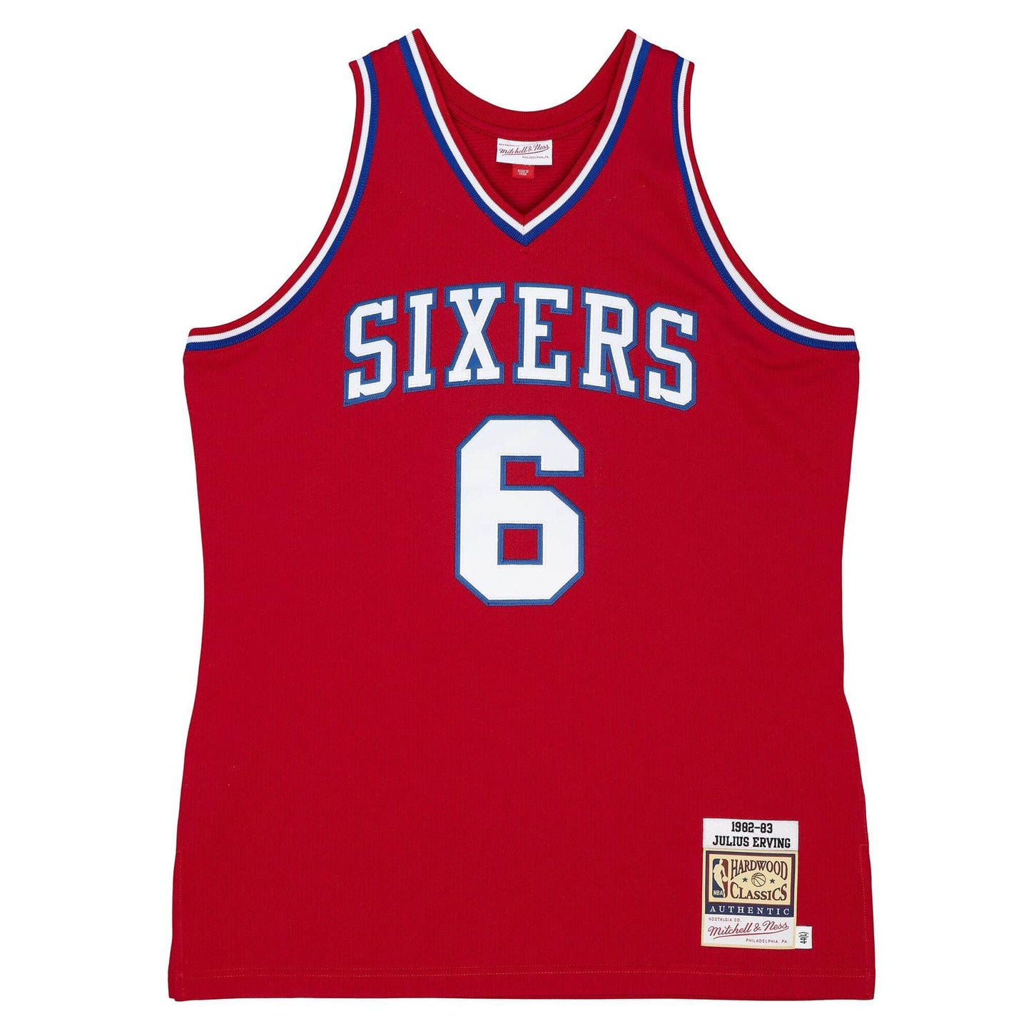76ERS ERVING #6 JERSEY