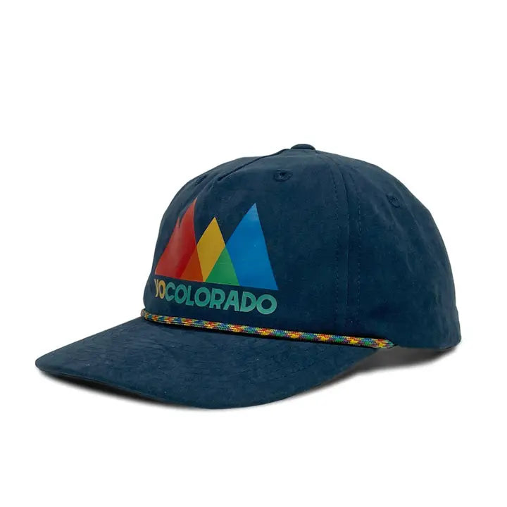 RAINBOW RANGE YTH HAT-NVY