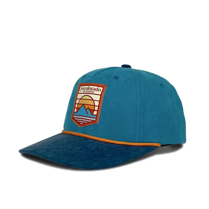 MTN SUNSET YTH HAT-2TONE