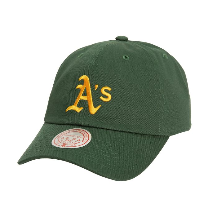 A'S LOGO HAT-GREEN