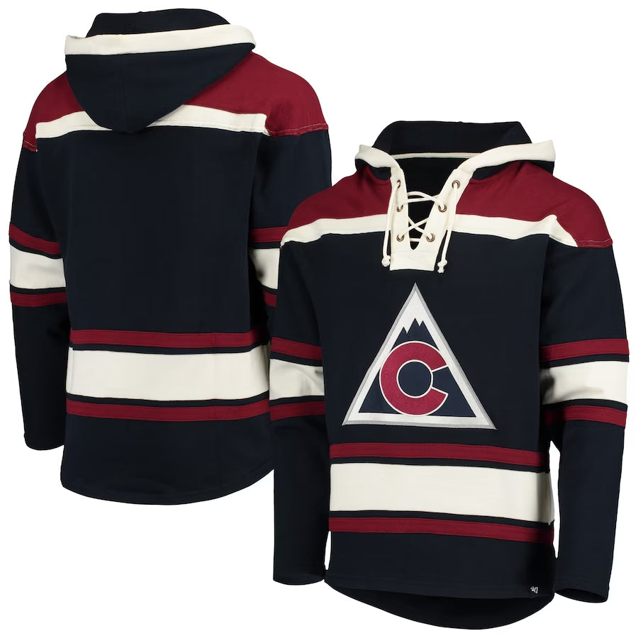 AVALANCHE LACER HOOD-NVY