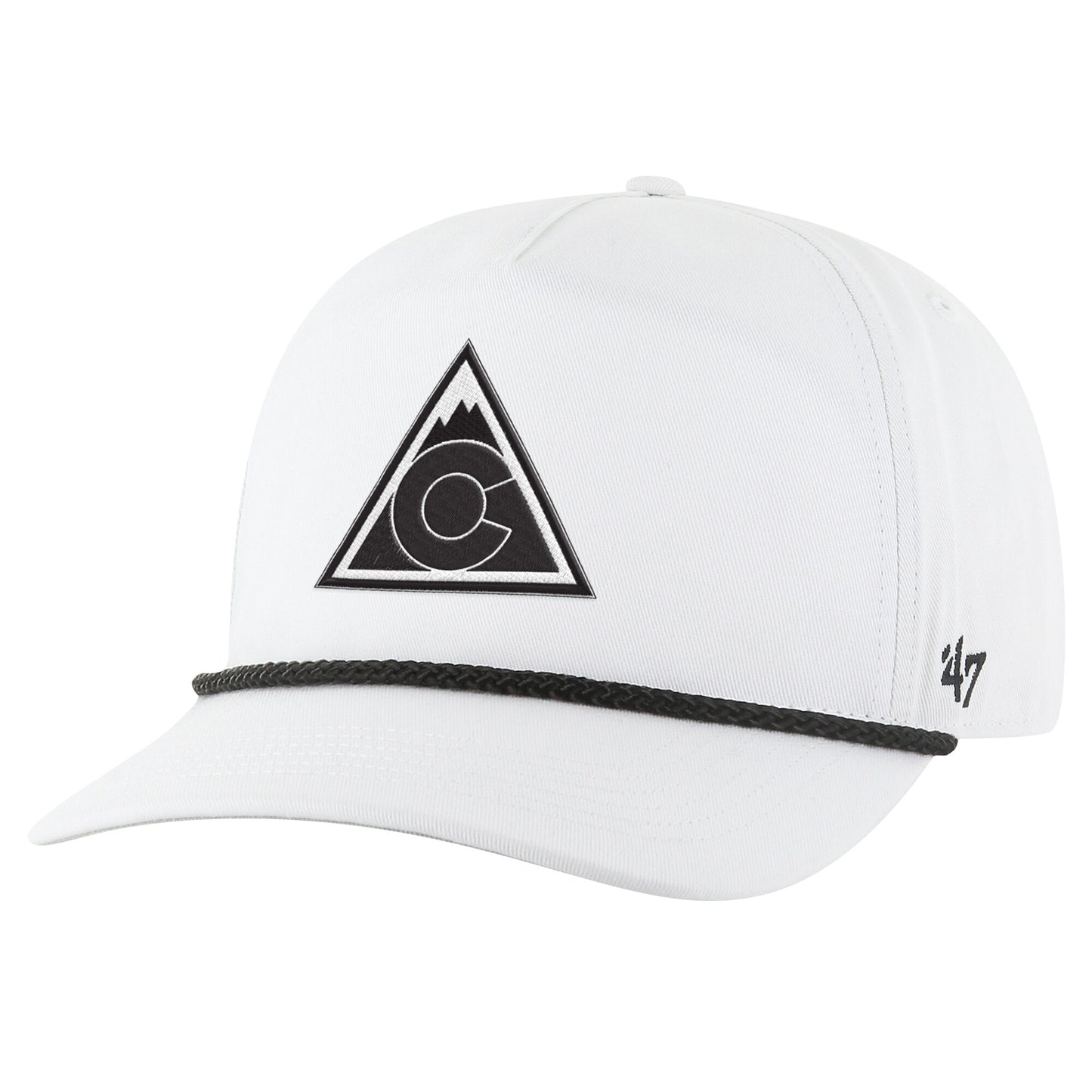 AVALANCHE 'C' LOGO ROPE HAT-WHI